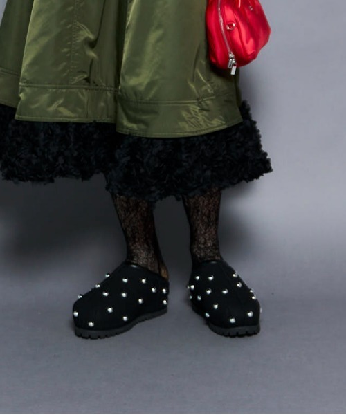 maison special スタッズ ミュール Studs Mouton Sabot Shoes/スタッズムートンサボ（ブーツ）｜MAISON