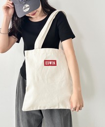 EDWIN | EDWIN/エドウィン コットンライク プリント トートバッグ/A3サイズ対応(トートバッグ)