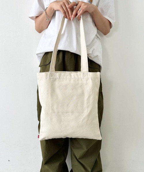 EDWIN（エドウィン）の「EDWIN/エドウィン コットンライク プリント トートバッグ/A3サイズ対応（トートバッグ・メンズ・ホワイト系その他/ホワイト系その他3/オフホワイト/ホワイト系その他2・FREE）」の22枚目の写真