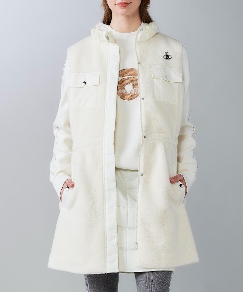 archivio（アルチビオ）の「<LADIES>ハーフジップハイネックベスト