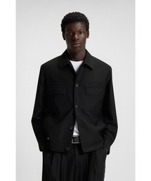 HUGO（ヒューゴ）の「スリムフィットジャケット ウールブレンドツイル（その他アウター）」