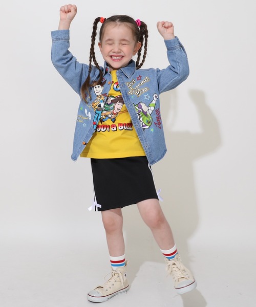 Disney（ディズニー）の「親子お揃い ディズニー トイ・ストーリー キャラクター刺繍 シャツ 0732K（シャツ/ブラウス・キッズ・ライトインディゴブルー・90cm/110cm/100cm/120cm/130cm/140cm/150cm）」の10枚目の写真