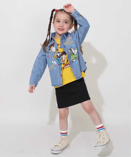 Disney（ディズニー）の「親子お揃い ディズニー トイ・ストーリー キャラクター刺繍 シャツ 0732K（シャツ/ブラウス・キッズ・ライトインディゴブルー・90cm/110cm/100cm/120cm/130cm/140cm/150cm）」の11枚目の写真