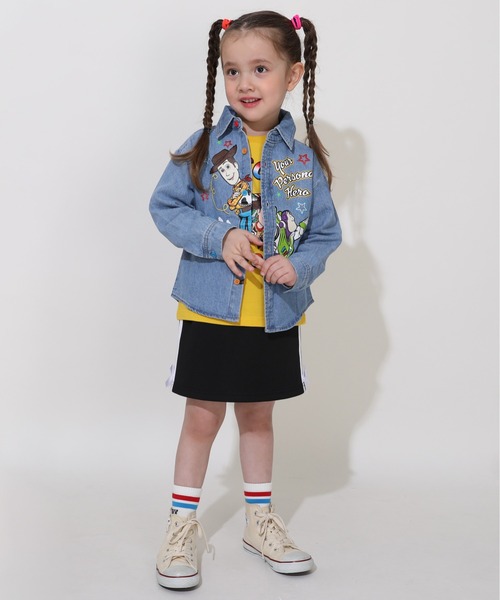 Disney（ディズニー）の「親子お揃い ディズニー トイ・ストーリー キャラクター刺繍 シャツ 0732K（シャツ/ブラウス・キッズ・ライトインディゴブルー・90cm/110cm/100cm/120cm/130cm/140cm/150cm）」の13枚目の写真