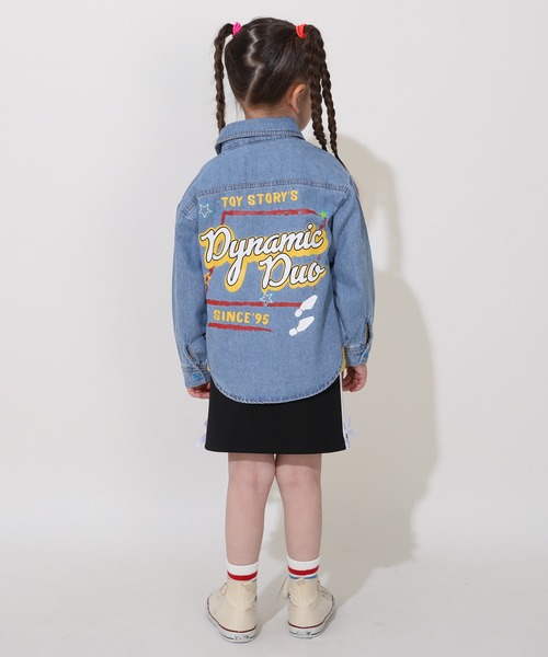 Disney（ディズニー）の「親子お揃い ディズニー トイ・ストーリー キャラクター刺繍 シャツ 0732K（シャツ/ブラウス・キッズ・ライトインディゴブルー・90cm/110cm/100cm/120cm/130cm/140cm/150cm）」の14枚目の写真