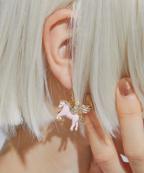 ペガサスピアス（ピアス（両耳用））｜manana suerte（マニャーナ