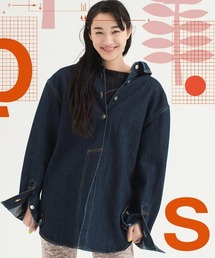 soduk（スドーク）の「open front and back denim shirt（シャツ/ブラウス）」
