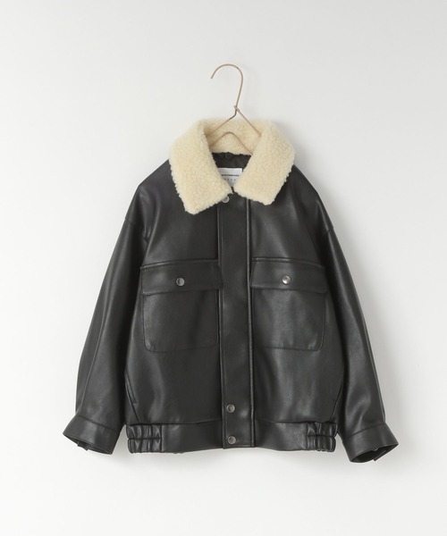 セール】レザーブルゾン 571634（ブルゾン）｜LOWRYS FARM（ローリーズ