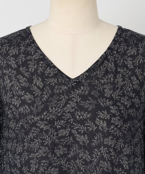 セール】リーフプリントギャザーワンピース（ワンピース）｜BEARDSLEY