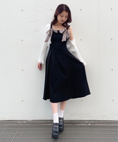 プチブライスサイズ♥スカルワンピース500→390 ツインリボンジャンスカ（ワンピース）｜one way（ワンウェイ）の