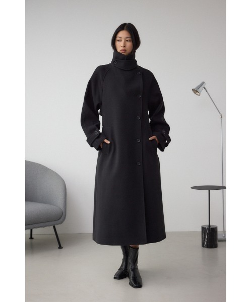 AZUL by moussy 2way ロングチェスターコート 黒 新品未使用 AZUL by moussy 2way ロングチェスターコート 黒 新品未使用