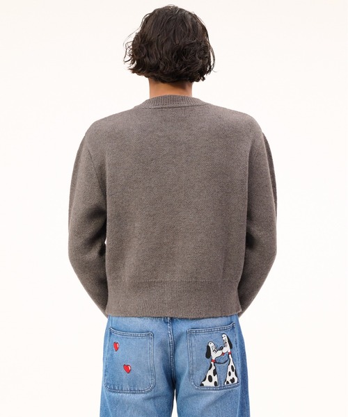 Carne Bollente（カルネボレンテ）の「Carne Bollente/カルネボレンテ/Lady Mrrts Tramp（カーディガン/ボレロ・レディース・グレー・XS/S）」の3枚目の写真