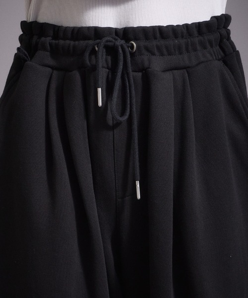 Perushu(ペルーシュ)の「ハトメデザイン裏毛スウェットワイドパンツ(スウェットパンツ・メンズ・ブラック/ブルー/杢グレー・MEDIUM/LARGE)」の21枚目の写真