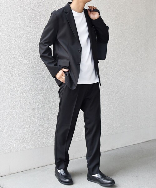 SHIPS any:〈洗濯機可能/抗ピリング〉ウールライク オールシーズン