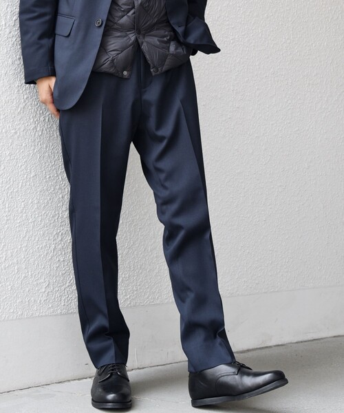 SHIPS any（シップス エニィ）の「SHIPS any:〈洗濯機可能/抗ピリング〉ウールライク オールシーズン セットアップ ジャケット & イージーパンツ◇（セットアップ・メンズ・ネイビー/ブラック/チャコールグレー・SMALL/X-LARGE/LARGE/MEDIUM）」の10枚目の写真