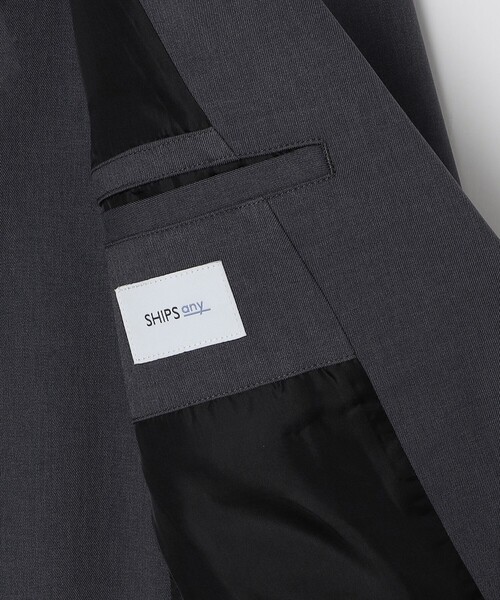SHIPS any（シップス エニィ）の「SHIPS any:〈洗濯機可能/抗ピリング〉ウールライク オールシーズン セットアップ ジャケット & イージーパンツ◇（セットアップ・メンズ・ネイビー/ブラック/チャコールグレー・SMALL/X-LARGE/LARGE/MEDIUM）」の16枚目の写真