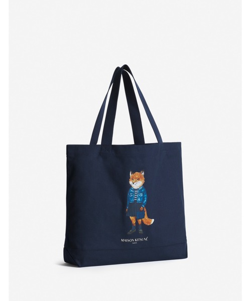 Maison Kitsuné トートバッグ メゾン キツネ フォックスヘッド トート バッグ | Maison Kitsuné