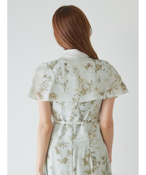 SNIDEL（スナイデル）の「ボウタイケープブラウス（シャツ/ブラウス・レディース・グレー/ホワイト/ミント・F）」の11枚目の写真