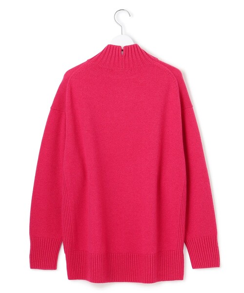 23区（ニジュウサンク）の「カシミヤブレンド ハイネック ニット（ニット/セーター・レディース・ホワイト系/ベージュ系/ライトグレー系/オールドローズ系/ライトグリーン系/ピーコックグリーン系/グレー系/ダルブルー系/パープル系・38）」の13枚目の写真