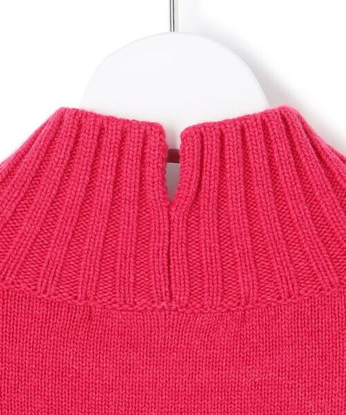 23区（ニジュウサンク）の「カシミヤブレンド ハイネック ニット（ニット/セーター・レディース・ホワイト系/ベージュ系/ライトグレー系/オールドローズ系/ライトグリーン系/ピーコックグリーン系/グレー系/ダルブルー系/パープル系・38）」の18枚目の写真