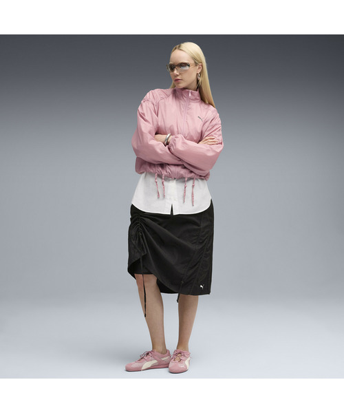 PUMA(プーマ)の「PUMA プーマ ウィメンズ デア トゥ ウーブン ミディ スカート(スカート・レディース・ブラック/ライトカーキ・X-LARGE/MEDIUM/SMALL/LARGE)」の11枚目の写真