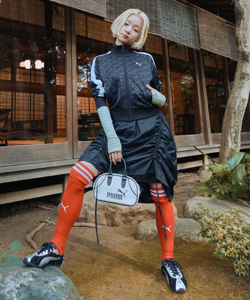PUMA(プーマ)の「PUMA プーマ ウィメンズ デア トゥ ウーブン ミディ スカート(スカート・レディース・ブラック/ライトカーキ・X-LARGE/MEDIUM/SMALL/LARGE)」の3枚目の写真