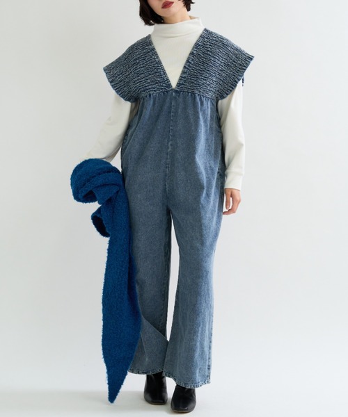 ⭐️予約品⭐️シャーリングサロペット ローリーズファーム ヨウリュウ