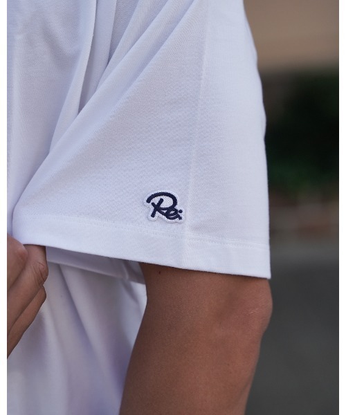 #Re:room(リルーム)の「ロゴエンブロイダリーTシャツ(Tシャツ/カットソー・メンズ・ブラック/ホワイト・S-M/M-L)」の9枚目の写真