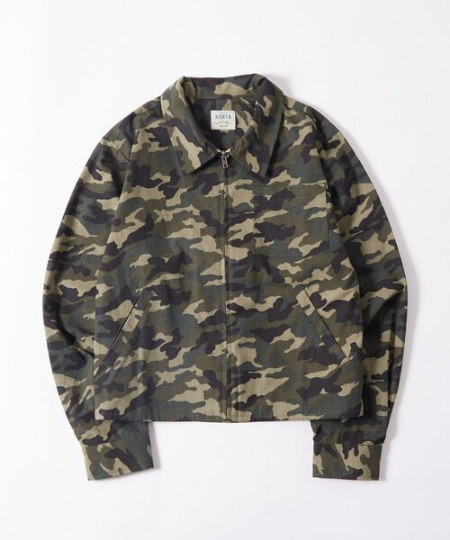 WHO'S WHO gallery（フーズフーギャラリー）の「KOOKYNカモジップシャツ（シャツ/ブラウス・メンズ・カーキ・SMALL/MEDIUM）」の5枚目の写真