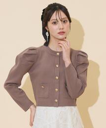 WILLSELECTION | タックスリーブニットカーディガン(カーディガン/ボレロ)