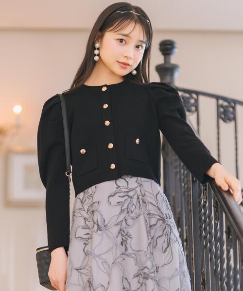 WILLSELECTION（ウィルセレクション）の「タックスリーブニットカーディガン（カーディガン/ボレロ・レディース・ピンク/ブラウン/ブラック/ブルー・FREE）」の18枚目の写真