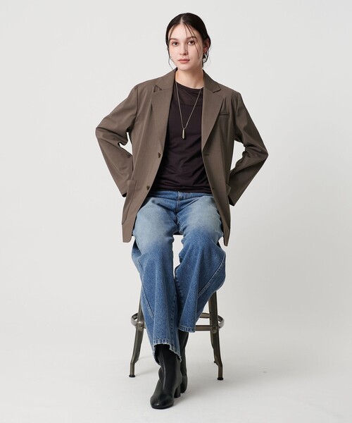 C*d様 BEAUTY&YOUTH UNITED ARROWS ジャケット　NA セール】2ボタンシングルジャケット ウォッシャブル 吸水速乾 UV
