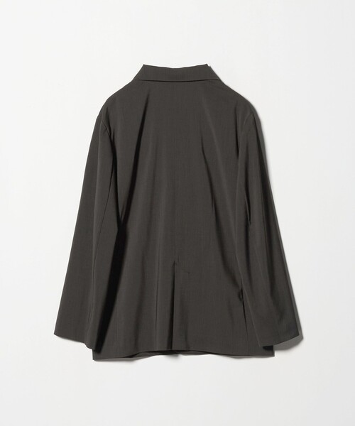 BEAUTY&YOUTH UNITED ARROWS(ビューティーアンドユースユナイテッドアローズ)の「2ボタンシングルジャケット ウォッシャブル 吸水速乾 UVカット(テーラードジャケット・レディース・モカ/ダークグレー・S/M)」の8枚目の写真