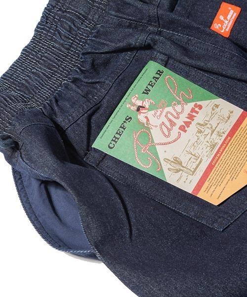 COOKMAN（クックマン）の「Cookman クックマン ランチパンツ Ranch Pants Denim Navy（デニムパンツ・メンズ・ネイビー・MEDIUM/LARGE）」の15枚目の写真