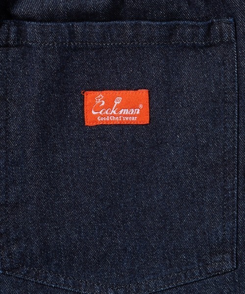 COOKMAN（クックマン）の「Cookman クックマン ランチパンツ Ranch Pants Denim Navy（デニムパンツ・メンズ・ネイビー・MEDIUM/LARGE）」の2枚目の写真