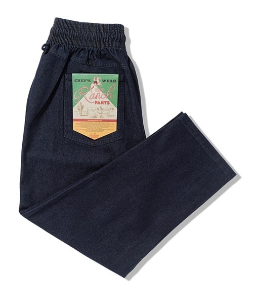 COOKMAN（クックマン）の「Cookman クックマン ランチパンツ Ranch Pants Denim Navy（デニムパンツ・メンズ・ネイビー・MEDIUM/LARGE）」の22枚目の写真