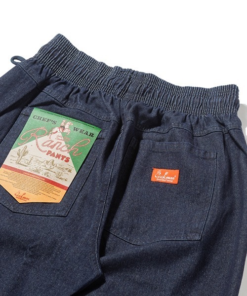 COOKMAN（クックマン）の「Cookman クックマン ランチパンツ Ranch Pants Denim Navy（デニムパンツ・メンズ・ネイビー・MEDIUM/LARGE）」の16枚目の写真