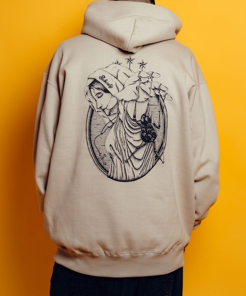 Subciety（サブサエティ）の「Dominate hoodie（パーカー・メンズ・グレー/ブラック/ベージュ・MEDIUM/LARGE/X-LARGE/XX-LARGE/X-SMALL/SMALL）」の3枚目の写真