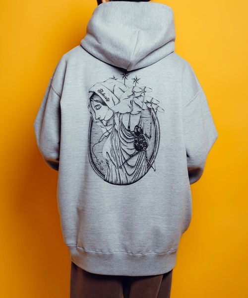 Subciety（サブサエティ）の「Dominate hoodie（パーカー・メンズ・グレー/ブラック/ベージュ・MEDIUM/LARGE/X-LARGE/XX-LARGE/X-SMALL/SMALL）」の2枚目の写真