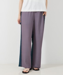 collex | 小紋ミックス柄サテンパンツ(その他パンツ)