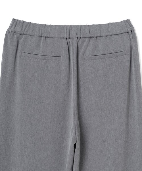 Petit Honfleur（プチオンフルール）の「【すご楽】ストレッチワイドパンツ【定番カラー・ウエストゴム・通年素材】【追加生産】（その他パンツ・レディース・グレー/ブラック・M/L）」の6枚目の写真