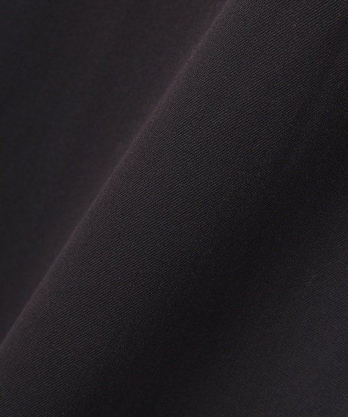 Petit Honfleur（プチオンフルール）の「【すご楽】ストレッチワイドパンツ【定番カラー・ウエストゴム・通年素材】【追加生産】（その他パンツ・レディース・グレー/ブラック・M/L）」の9枚目の写真