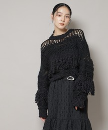 【新品】CRESCENT DUO　ボーダー切替えのカットソー　プルオーバー URBAN RESEARCH DOORS（アーバンリサーチドアーズ）の「ダブルフェイス