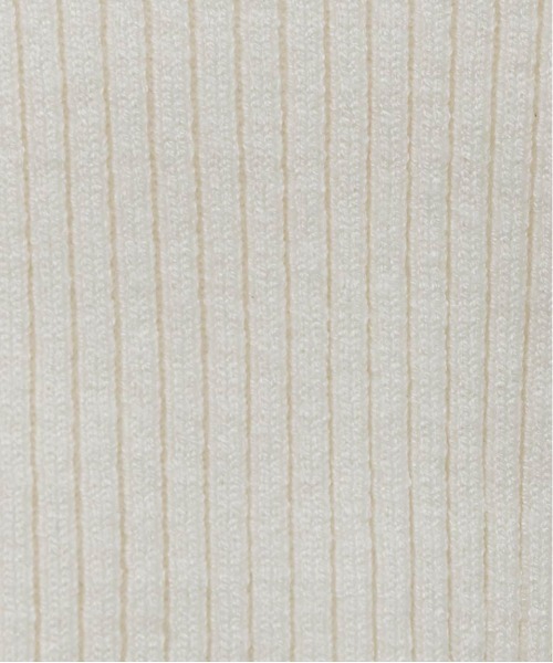 RANDA（ランダ）の「フリルリブニットプルオーバー（ニット/セーター・レディース・グレー/アイボリー/レッド/ブラック・FREE）」の7枚目の写真