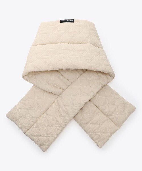 Columbia（コロンビア）の「防寒 中綿／Columbia ライラックグリーンスカーフ マフラー／コロンビア（マフラー・レディース・ベージュ/オフホワイト/ブラック・ONE SIZE）」の10枚目の写真