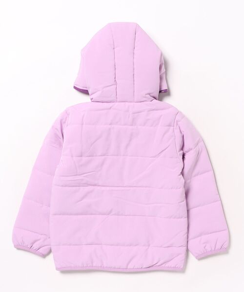 BABYDOLL(ベビードール)の「通販限定 フェイクダウンアウター 1112K(ダウンジャケット/コート・キッズ・ブラック/ライトブルー/イエロー×グリーン/パープル系9・90cm/100cm/110cm/120cm/130cm/140cm/150cm)」の5枚目の写真