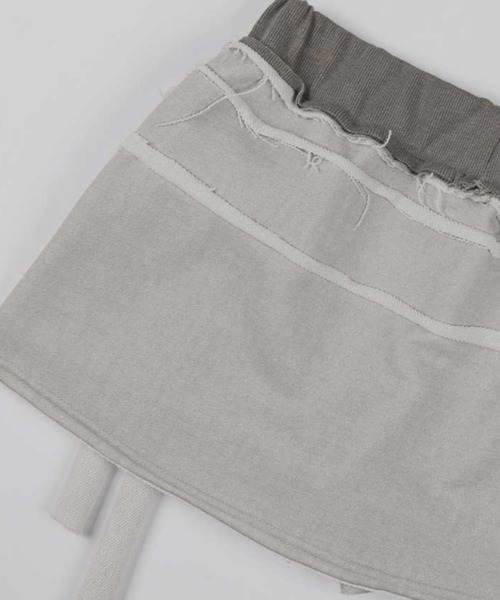 FANCY CLUB(ファンシークラブ)の「A'GEM/9 × .kom 『FANCY CLUB/ファンシークラブ』 DYE-WASH TIE SKIRT/ウォッシュ タイスカート(スカート・レディース・ブラウン/グレー・FREE)」の20枚目の写真