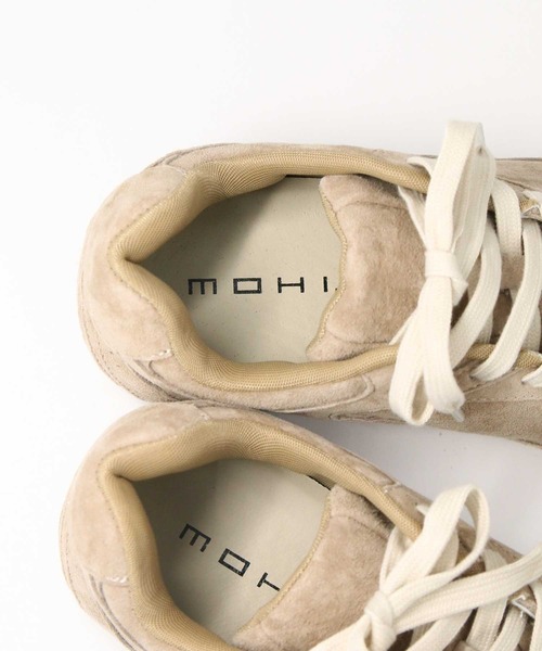 MOHI（モヒ）の「ＭＯＨＩスエードスニーカー（スニーカー・レディース・ベージュ・38/37/36）」の15枚目の写真