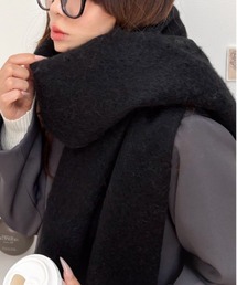 WEGO | WEGO/【25年秋冬新作】ワイドフリンジストール(マフラー)