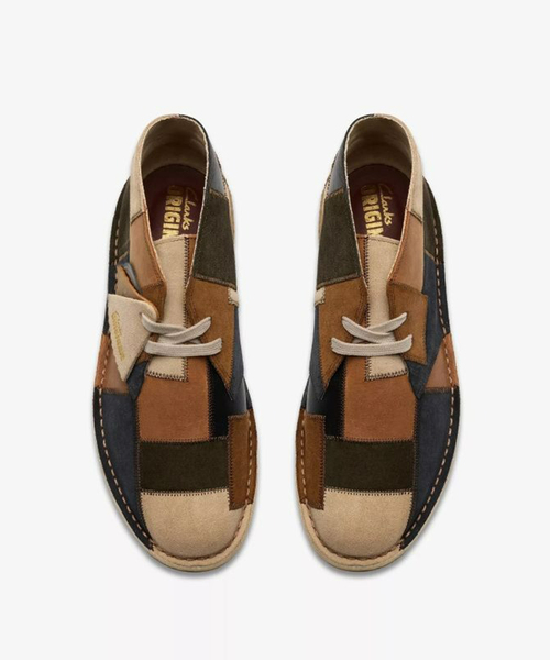 Clarks Originals（クラークスオリジナルズ）の「CLARKS / クラークス デザート パッチ マルチカラー 26183898（ブーツ・メンズ・ベージュ系その他・80/85/70/75）」の8枚目の写真